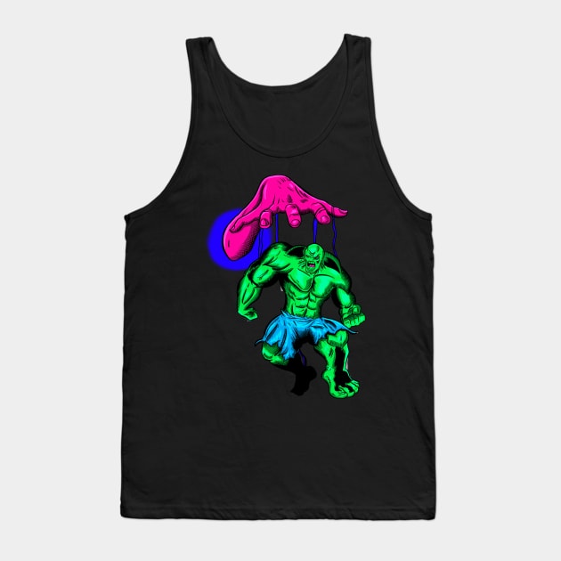 Monster Pupper Tank Top by Joebarondesign